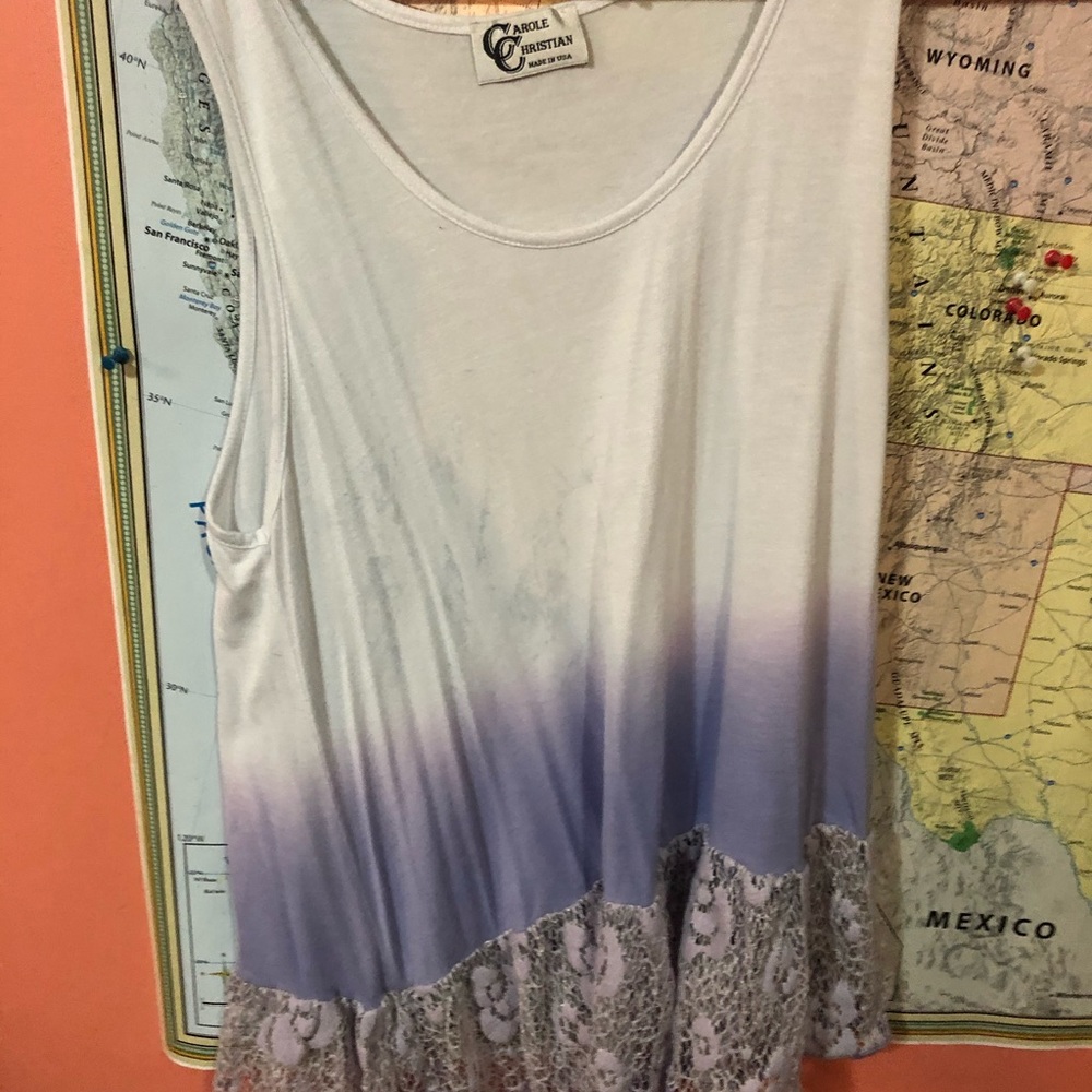 3 DOLLAR FLOWY TANK NEVER WORN